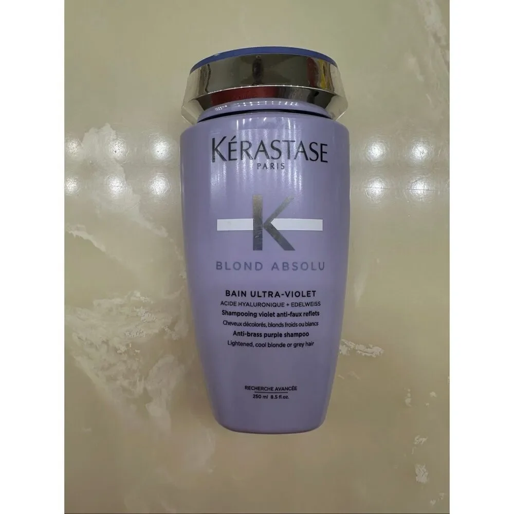 Kerastase Blond Absolu Anti Brass Purple Shampoo (Used, 75% full)